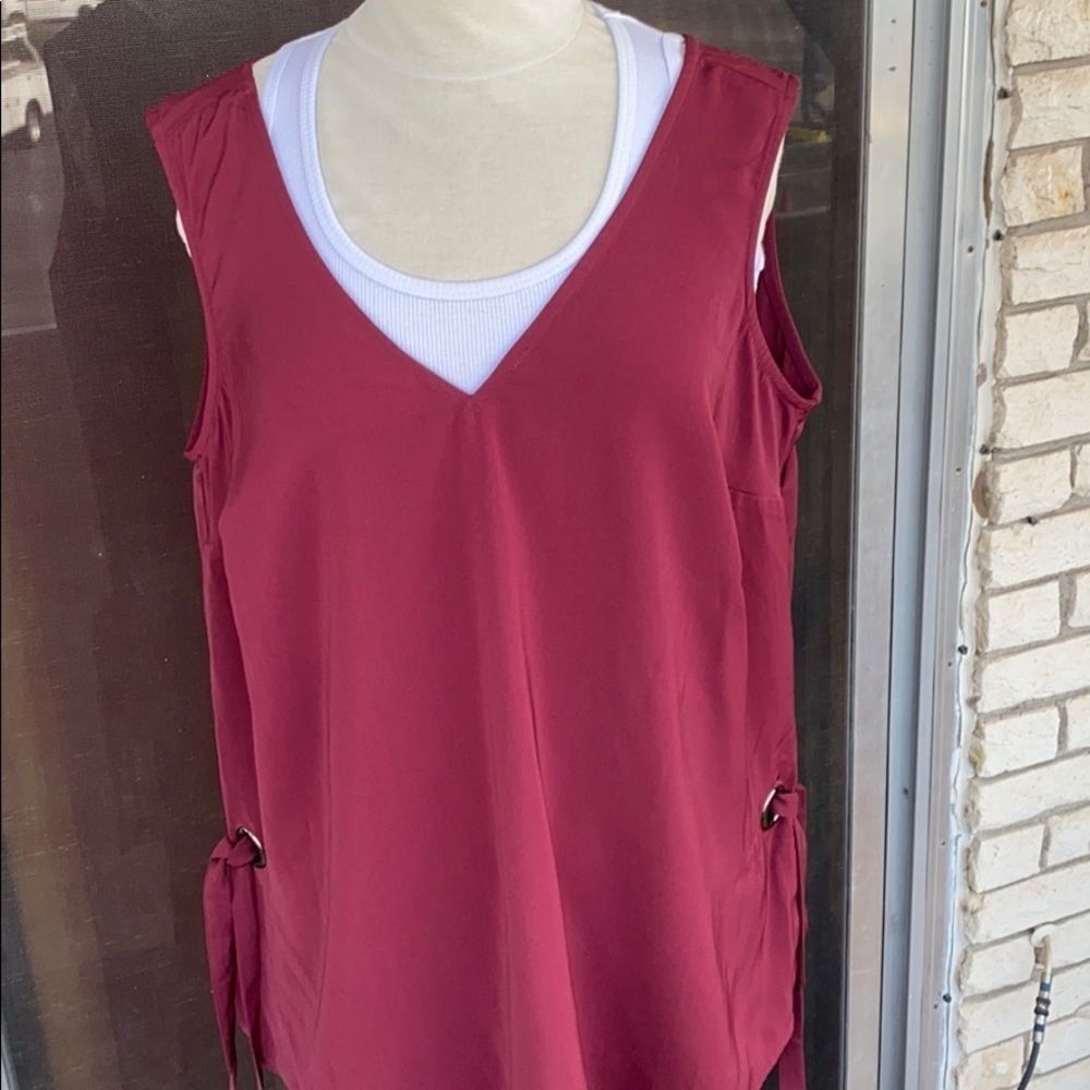 Side Tie Blouse
